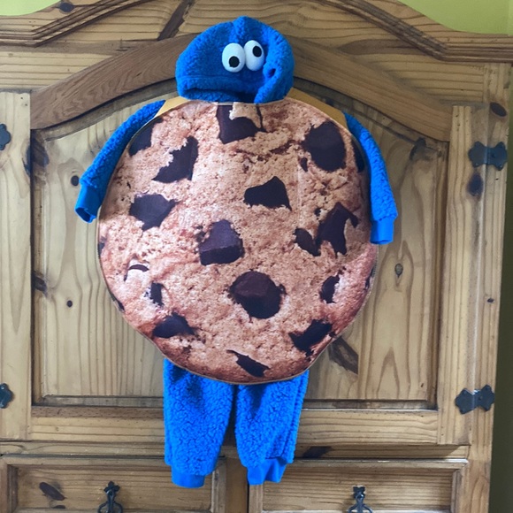Sesame Street Costumes Sesame Street Cookie Monster Blue Hooded 2
